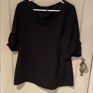 XXL Ann Taylor black blouse